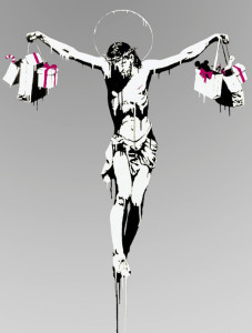 copertina-banksy-jesus-with-shopping-bags