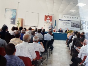 Salvatore Costanza al convegno sul Centenario dei fasci siciliani, Santa Ninfa 10 dic. 1994
