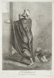 L'illustrazione di  un ottomano che porta il turbante di Jean-Baptiste Vanmour, 1707