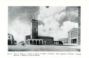 Piano Regolatore di Pomezia, Il Palazzo e la Torre comunale