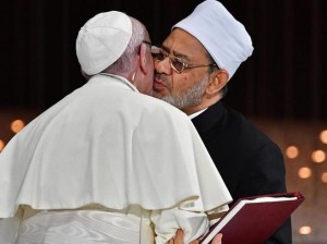 Papa Francesco e il grande iman di al-Azhar Ahmad al-Tayyeb