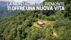 Immagine promozionale della Regione Piemonte per la residenzialità in montagna