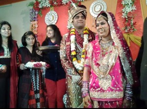 Scene da un matrimonio a Jaipur (ph. Antonio Ortoleva)