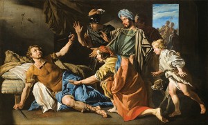 Mathhias Stom, Morte di Bruto, 1630-1665