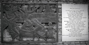 Monumento a ricordo della strage di Civitella