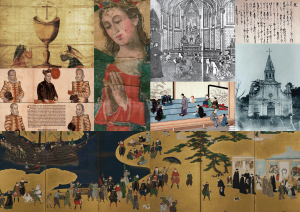  Iconografia cristiana in Giappone. Elaborazione grafica di Olimpia Niglio (2021)