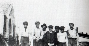 Stintino, I carpentieri della Tonnara Saline, 1924
