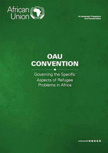 La copertina della Convenzione del 1969 dell’Organizzazione dell’Unità Africana (fonte: Oua)