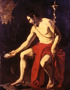 FIG. 7 A. Rodriguez San Giovanni Battista in meditazione – 1615-20. Fondazione Cariplo / Foto di M. Casanova