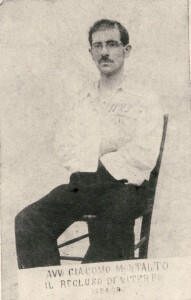 L’Avv. Giacomo Montalto fu condannato dal tribunale militare di guerra di Palermo a dieci anni di reclusione e fu rinchiuso nel carcere di Viterbo 