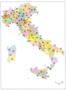 La proposta del riordino del territorio italiano secondo la Società Geografica Italiana del 1999