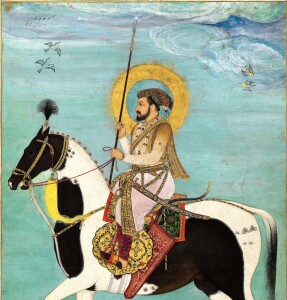 Shah Jahan on horseback, Mughal Empire, 16th-17th century (Metropolitan Museum of Art, 55.121.10.21