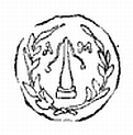Apollo Agyieus rappresentato nella sua forma litica su una moneta di Ambracia. Da A manual of Greek archaeology, di Maxime Collignon e John Henry Wrigh:102