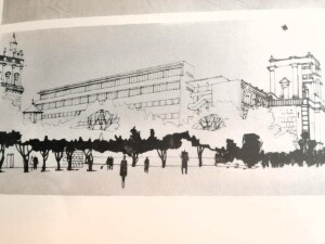 Palermo, Istituto Nautico, progetto concorso, 1948 (in coll. A. Bonafede, G. Gagliardo, G. Spatrisano) realizzato fra il 1959-1960