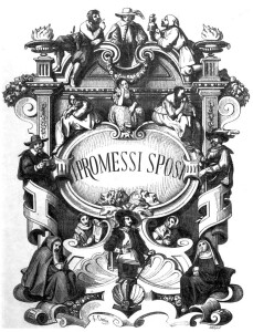 La copertina dell’edizione definitiva dei Promessi Sposi (1840-1842)