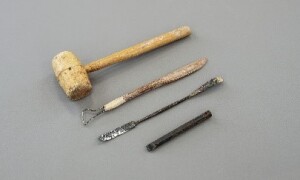 Gli strumenti di lavoro di Henry Di Spirito (Courtesy of The New York State Museum)