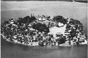 L'isola di Bau nel 1950